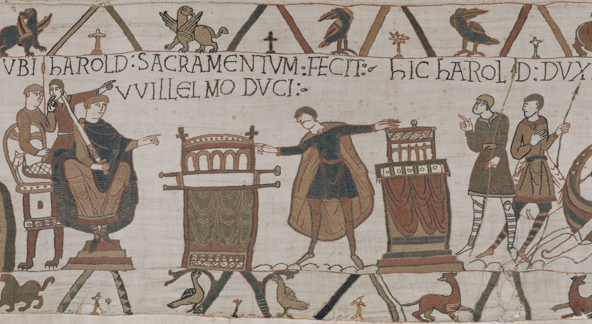 Harold's Oath at Bayeux