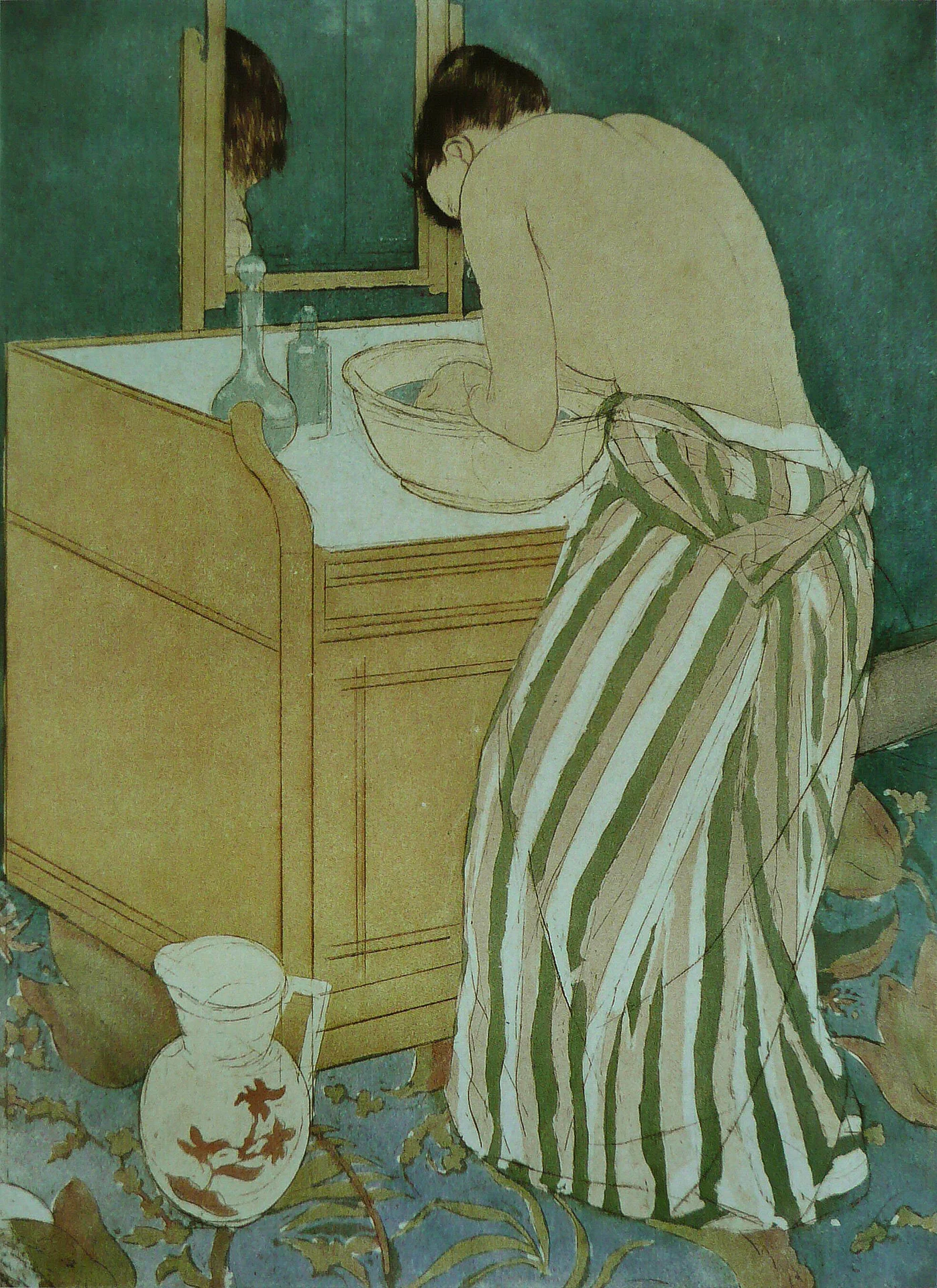 Woman Bathing (La Toilette)