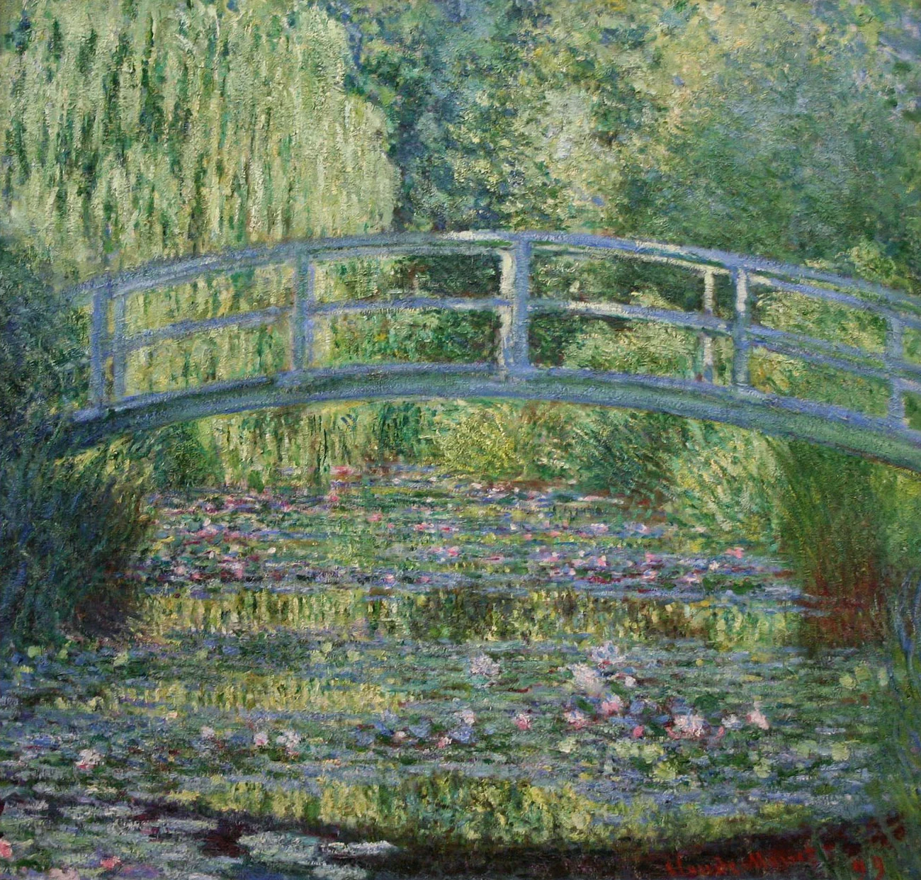 Claude Monet (1840–1926) — Painting Time — The Water Lily Pond: Green Harmony